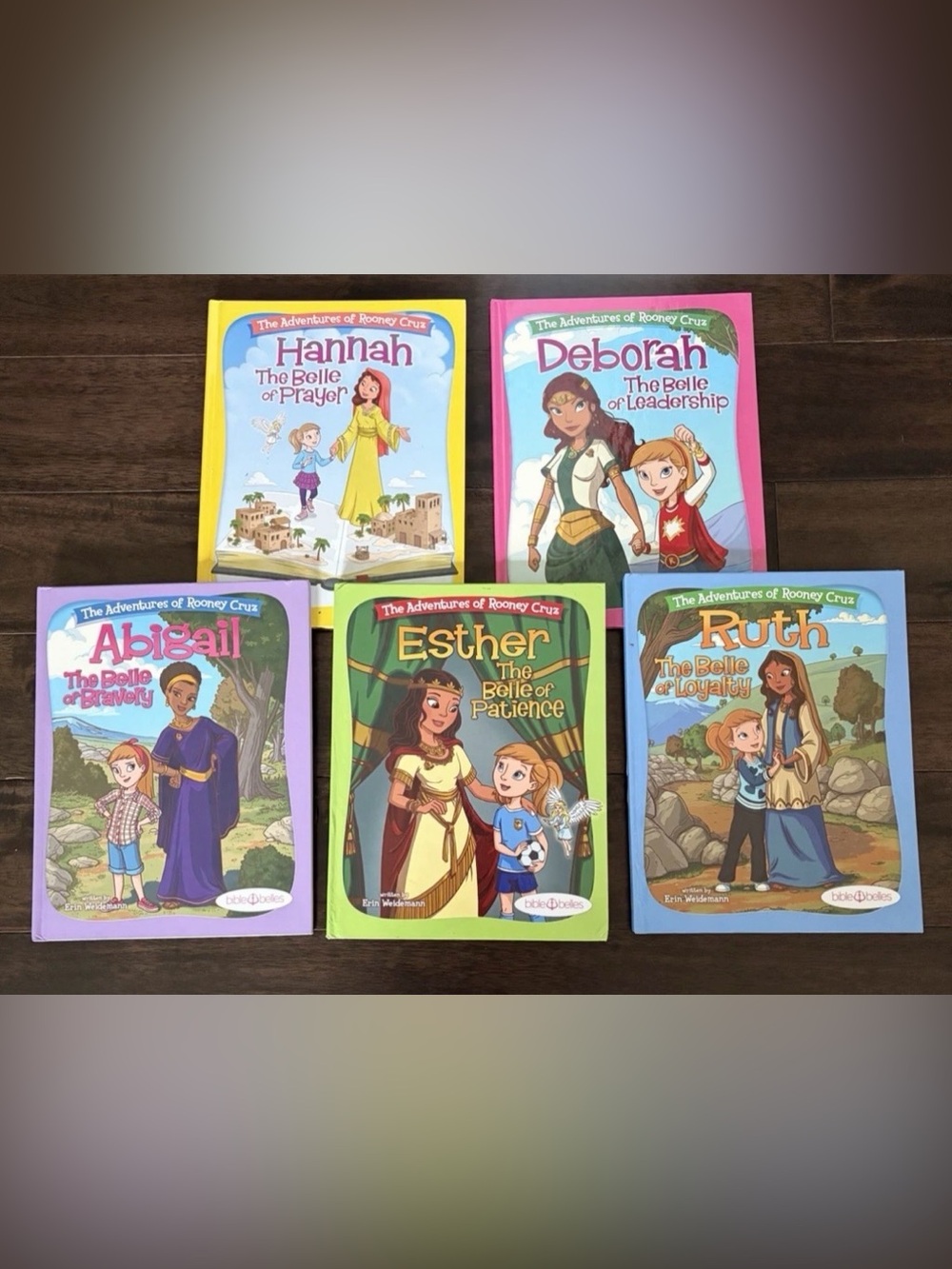 Bible Belles The Adventures Of Rooney Cruz 5 Book Set Hardcover Erin Weidemann